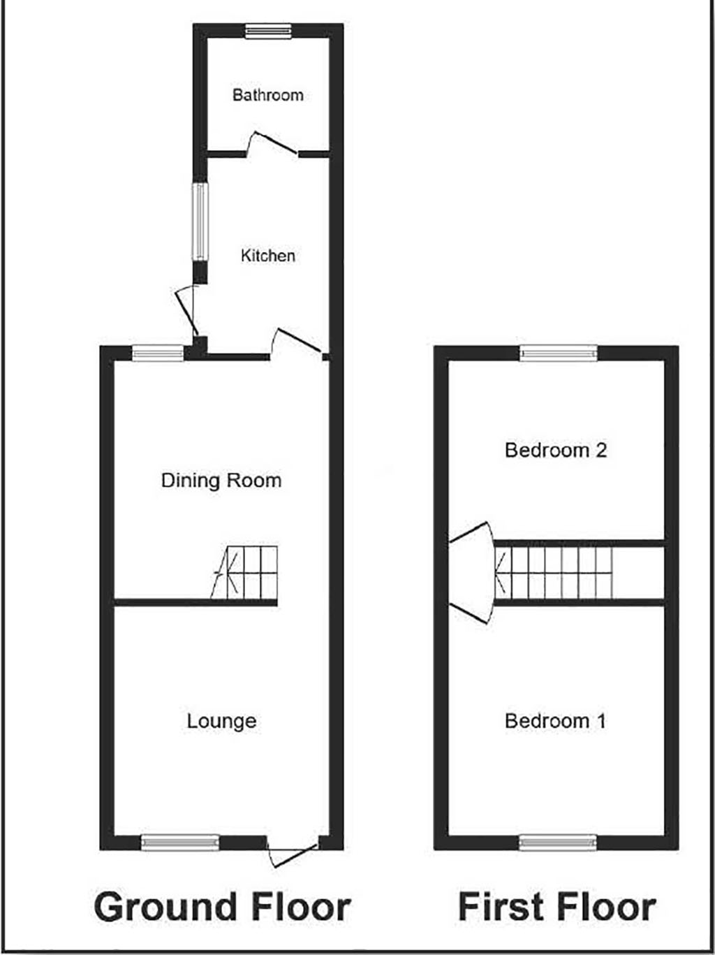 Lot: 162 - MID-TERRACE HOUSE IN NEED OF REFURBISHMENT -